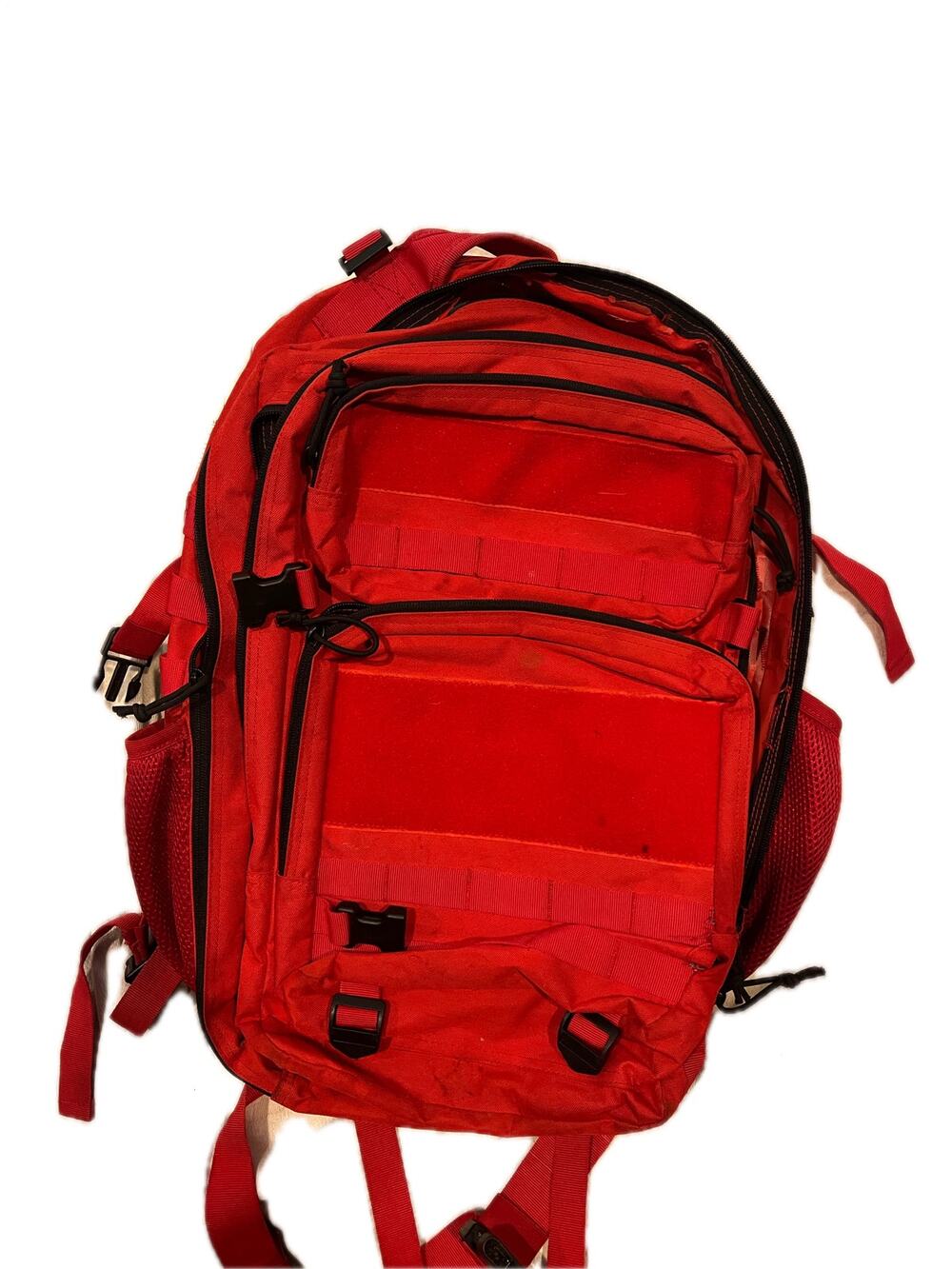 ArcDefense Red Large Tactical Backpack 35L